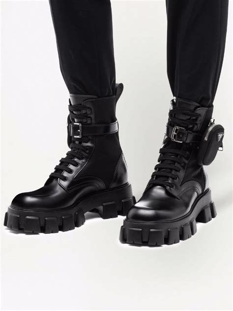 prada boots black friday|all black Prada boots.